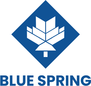 Logo asli Blue Spring
